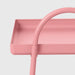 Digital Shoppy "IKEA bedside table in pink with a single drawer and open storage space underneath.-70584193