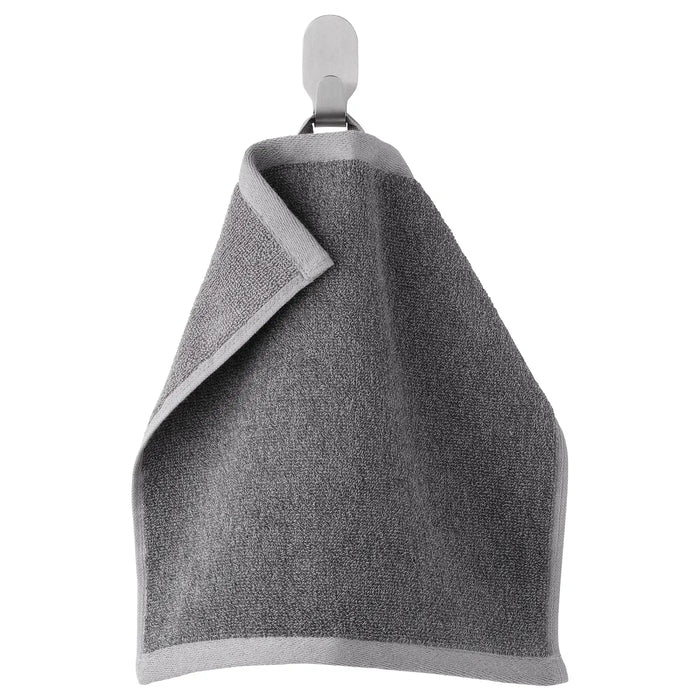 IKEA HIMLEÅN Washcloth Dark Grey/Mélange – Pack of 2 | Soft, Absorbent