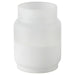 IKEA HJULMÖJA white frosted glass LED table decoration with timer, warm candle-like glow #00642479