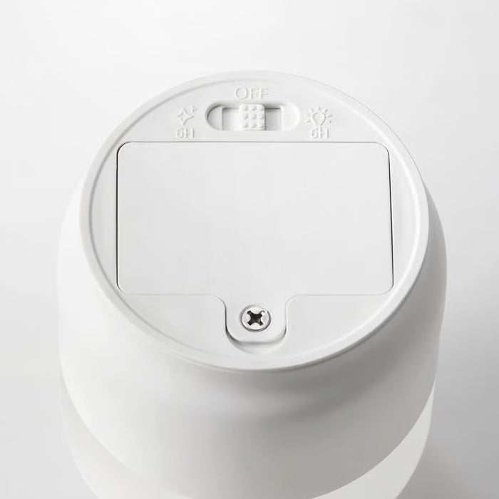 IKEA HJULMÖJA LED Table Decoration — White | Flameless Candle Glow