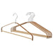 Digital Shoppy  HÖSVANS bamboo hangers arranged neatly in a closet 60555799