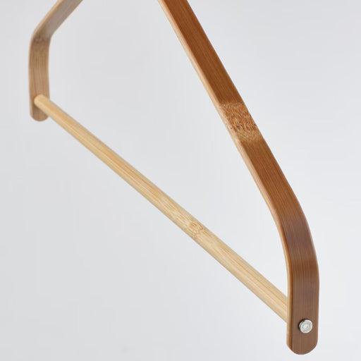 Digital Shoppy  Close-up of a HÖSVANS bamboo hanger showcasing its smooth finish  60555799