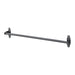 IKEA HULTARP rail black 60cm powder-coated steel kitchen wall rail front view #60448771
