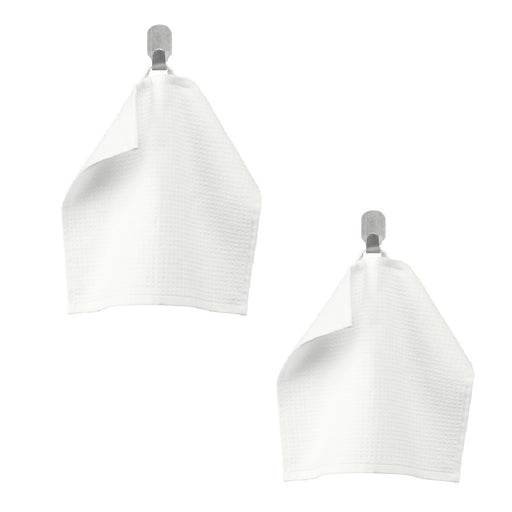 IKEA SALVIKEN washcloths, white, 30x30 cm, pack of 2 for everyday use 80313224