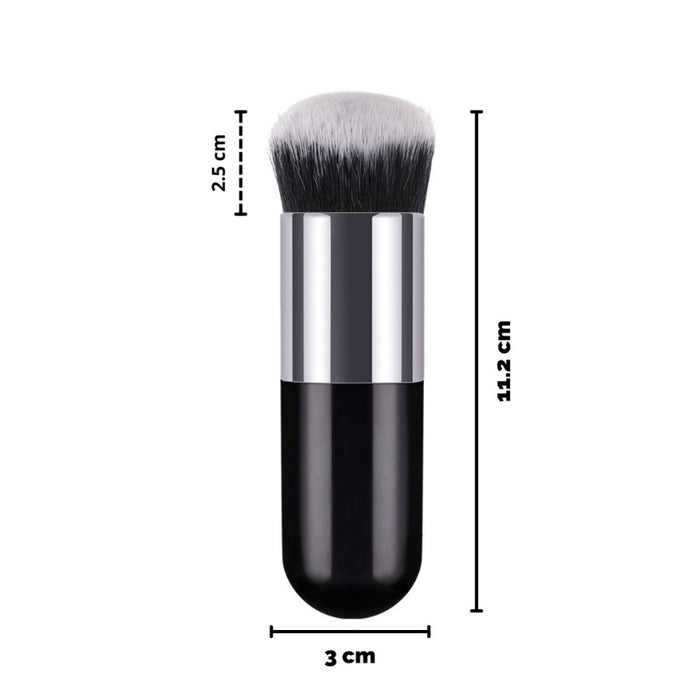 Measurement of Chubby pier makeup brush foundation powder brush beauty makeup tools
