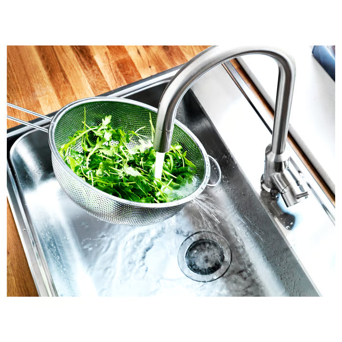 IKEA IDEALISK Stainless Steel Colander — 25cm | Drain Pasta, Veggies & More
