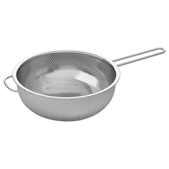 IKEA IDEALISK Stainless Steel Colander — 25cm | Drain Pasta, Veggies & More