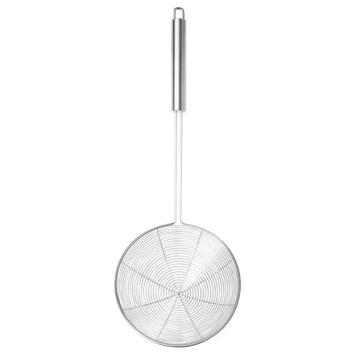 IKEA IDEALISK stainless steel skimmer with ergonomic handle 30579382