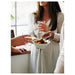 IKEA 365+ white bowl held during casual gathering near window with natural light