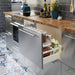  IKEA 365+ 2.3L dry food jar transparent body showing dry goods stored inside kitchen shelf