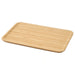 IKEA 365+ large rectangular bamboo lid natural wood colour smooth surface top view #10595910