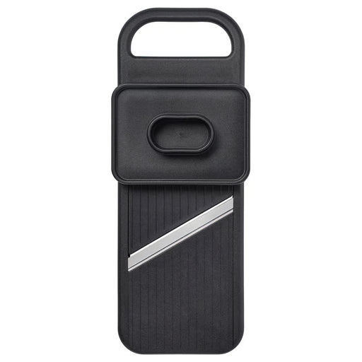 IKEA 365+ mandoline slicer black with stainless steel blade, thickness dial, handguard and rubber grip #80422322
