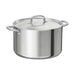 IKEA pot with lid and handle, made of durable material for cooking
