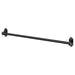  IKEA FINTORP rail black 57cm wall-mounted kitchen storage organiser with powder-coated steel finish #70201905