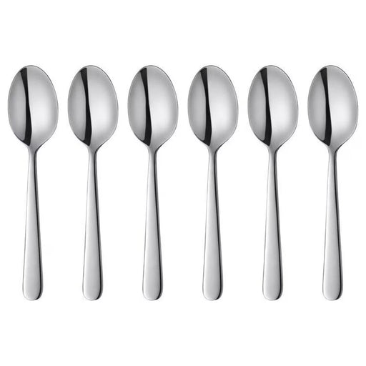 IKEA MARTORP stainless steel dinner spoon 20 cm set of 6 on white background #50316163