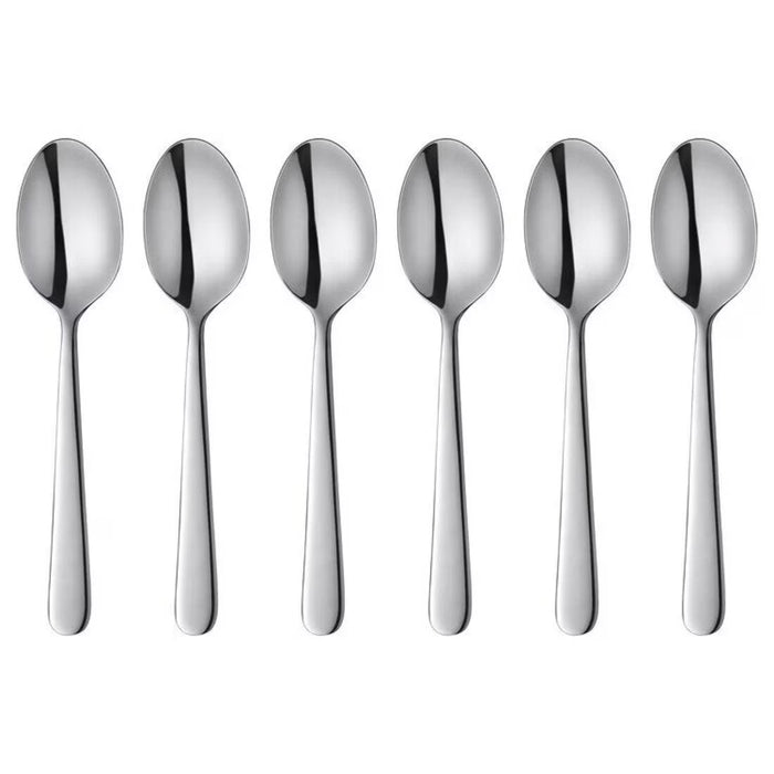 IKEA MARTORP stainless steel dinner spoon 20 cm set of 6 on white background #50316163