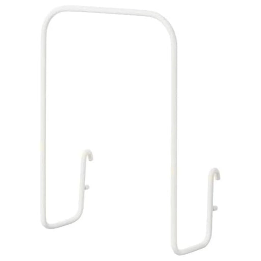 IKEA SKÅDIS white letter holder attached to pegboard holding envelopes and notepad #70320814