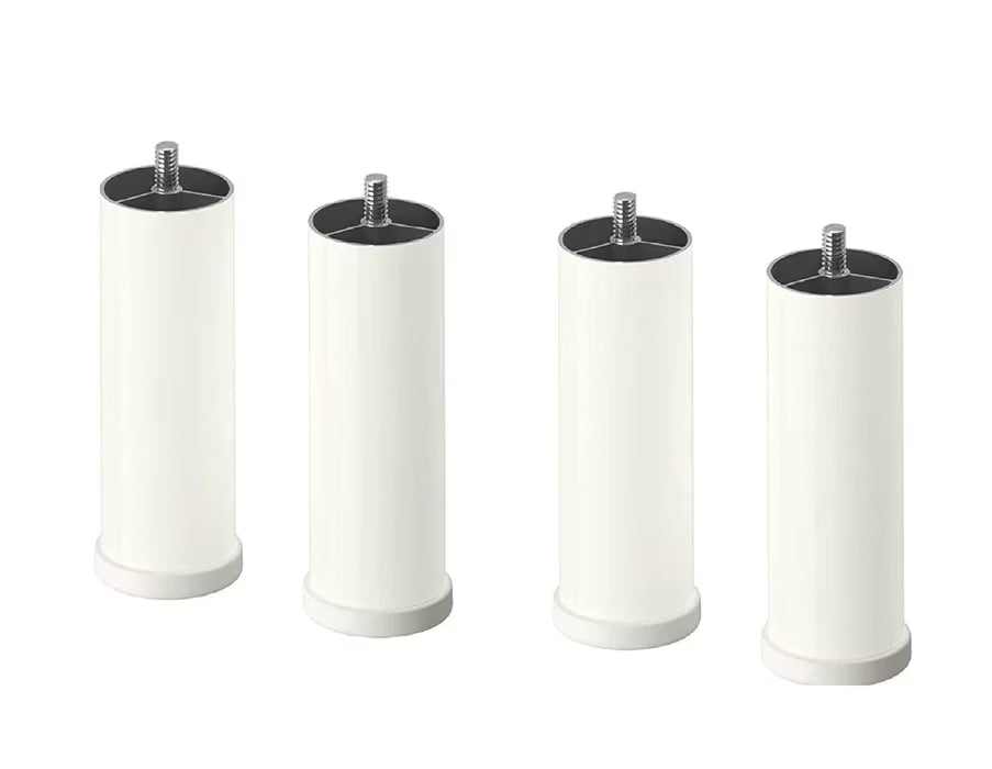 IKEA STUVA GRUNDLIG white table legs pack of 4 on white background #80320743