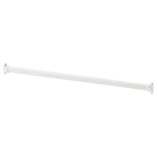IKEA MULIG white clothes rail 55 cm mounted on wall holding shirts and jackets #30165198