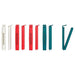 IKEA BEVARA mixed colour sealing clips pack of 10 on white background #30339170