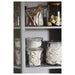 IKEA 365+ glass food container open top view showing interior capacity and glass lid