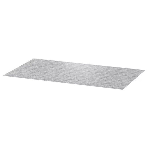 IKEA PASSARP drawer mat grey 50x96 cm textured polyester surface in drawer #60523398