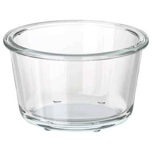 IKEA 365+ glass food container with lid transparent 600ml heat-resistant oven safe #10359197