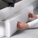 IKEA SKUBB white storage case ventilation net corner detail for air circulation