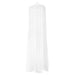 IKEA BRYNE white bed canopy net 230cm draped over bed decorative bedroom setting #60179293
