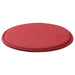 IKEA SUNNEA chair pad red Lofallet 36cm round foam cushion top view on dining chair #30477883