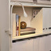  IKEA NÄVLINGE white LED spotlight with cord showing 2-metre cable length