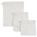 IKEA SKYNKE carrier bag set of 3 beige reusable shopping bags with patterned design #30520947