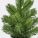 Close-up of IKEA VINTERFINT mini Christmas tree green lifelike needle detail compact size