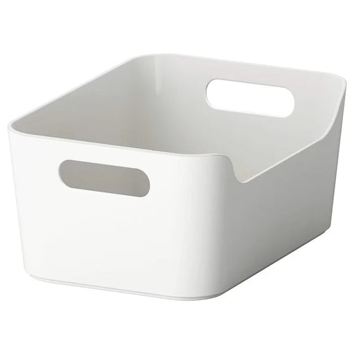  IKEA VARIERA grey plastic box 24x17 cm with handles inside kitchen drawer for dry food storage #703.351.08