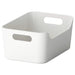  IKEA VARIERA grey plastic box 24x17 cm with handles inside kitchen drawer for dry food storage #703.351.08