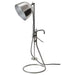 IKEA RÅVAROR clamp table lamp stainless steel silver adjustable height on desk with LED bulb #20454542