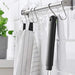 Close-up of IKEA GRILLTIDER fork tines and black polypropylene handle detail