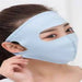 Digital Shoppy Silk Face Mask – Soft, breathable, and full-face coverage for sun protection