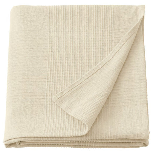 IKEA INDIRA Bedspread, natural/unbleached cotton 90581056
50581058