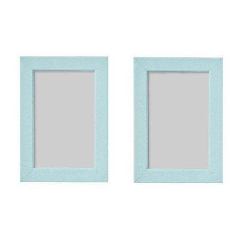 The versatile light blue color of this IKEA frame pairs well with a variety of decor styles 10464706
