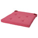 IKEA JUSTINA Chair Pad, Red/Grey, 42x40 cm – Soft, comfortable seat cushion with a red and grey design, perfect for adding comfort and style to your chair-40587150