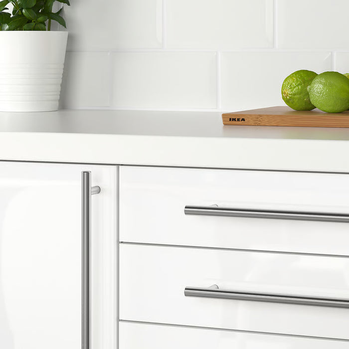 IKEA KALLRÖR Handle, Stainless Steel 597mm | Kitchen Cabinet Upgrade