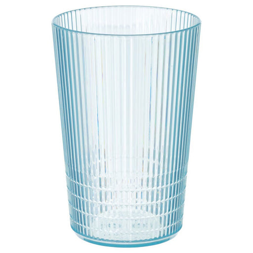 Durable and lightweight KALLSINNIG plastic glass, 38 cl (13 oz), ideal for indoor and outdoor use.
