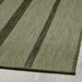 Durable flatwoven green rug, perfect for both indoor and outdoor areas, 80x150 cm -90569323