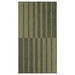 Flatwoven green rug, versatile for indoor or outdoor use, 80x150 cm-90569323