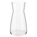 IKEA KARAFF clear glass carafe 1 litre simple design front view suitable for drinks and flowers #80342976