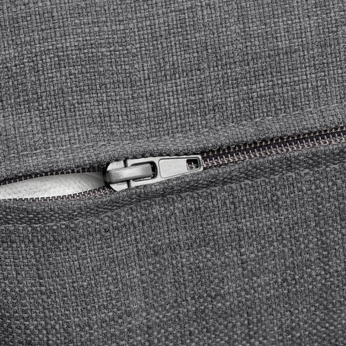 IKEA KIVIK 3-Seat Sofa Cover, 45x228x83cm — Skiftebo Dark Grey | Removable & Machine Washable
