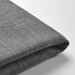 IKEA KIVIK 3-seat sofa cover Skiftebo dark grey removable slipcover on sofa #90465085