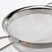 Close‑up of the IKEA KLOCKREN colander fine stainless steel mesh