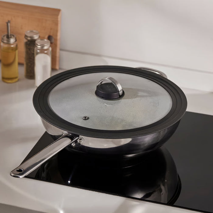 IKEA KLOCKREN Glass Lid — No More Lid Hunting | Fits 28-32cm Pots